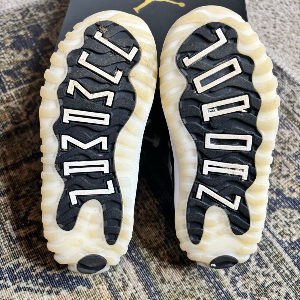 Air Jordan 11 XI Retro Concord Toddler Size 10C Low Top Sneakers - Picture 9 of 9